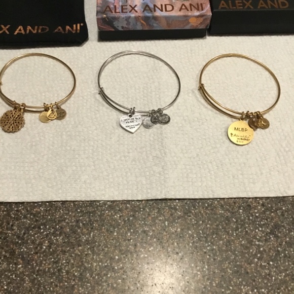8-Alex & Ani Bracelets - Picture 5 of 7